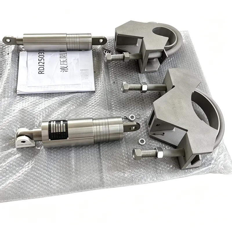 Hydraulické tlumiče pro zadržování potrubí